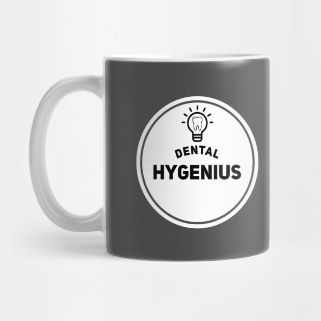 Dental Hygenius by Mr.Dentaltees